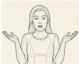 Wireframe line-art avatar illustration of Mamma Miaghan